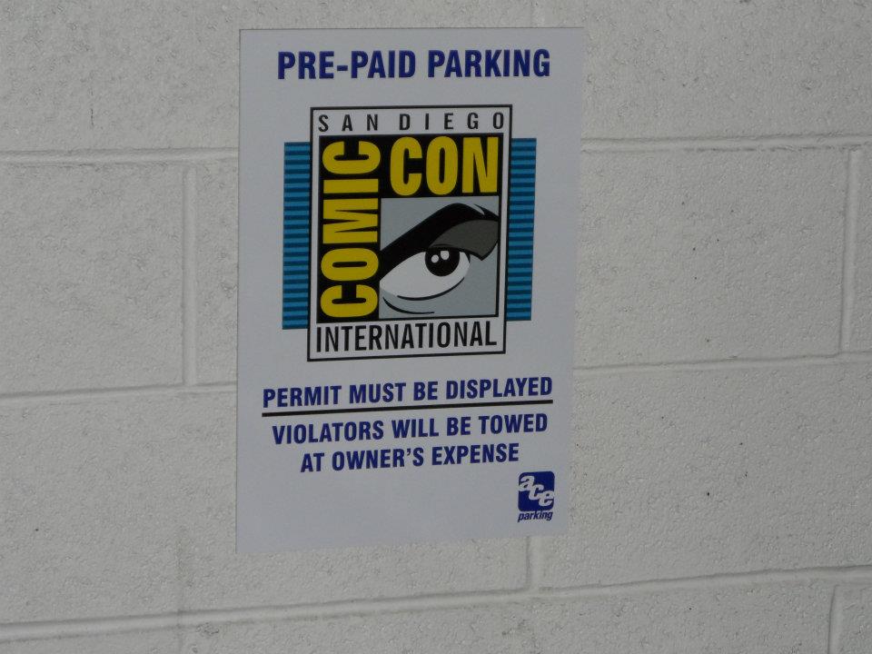 San Diego ComicCon Prepaid Parking GBReviews